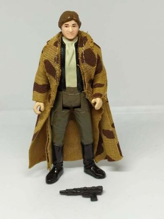 Star Wars Vintage Lili Ledy Han Trench Variant Rare Mexico Complete Near