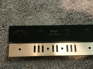 Vintage Mcintosh Ma5100 Pre Amplifier Face Plate And Glass