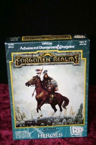Ral Partha Ad&d Forgotten Realms Heroes Box Set 10 - 550 Miniatures Box