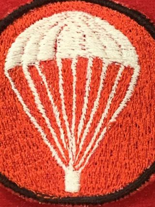 WWII US Army Artillery Airborne Paratroopers Cap Patch 3