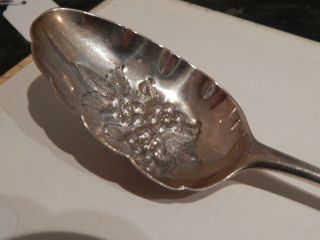 Georgian Solid Silver - Hester Bateman Berry Spoon.  1782 3