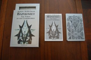 Baphomet: The Tarot Of The Underworld H.  R.  Giger Trot Card Set