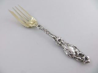 Salad Fork (s) Lily Whiting Sterling Silver Flatware With Monogram