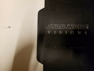 Star Wars Visions Book Limited Edition Collectors Item