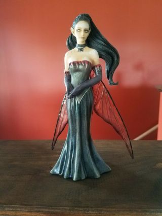Jessica Galbreth Zodiac Fairy Figurine Aware Scorpio With Box.