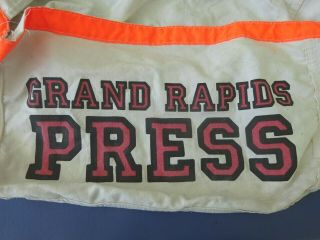 Old Grand Rapids Press Newspaper Canvas Shoulder Bag
