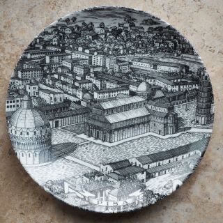 Vintage Fornasetti Plate Pisa 