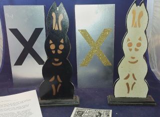 U.  F.  Grant Creation Hippy Hop Rabbits Magic Trick Stage Size Cut Out Rabbit