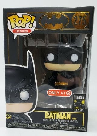 Funko Pop Batman 80th Anniversary Box Target Exclusive In Hand Nsib