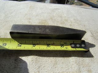 Vintage 1 Lb 2 Oz Cross Peen Blacksmith Hammer Head