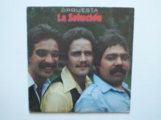 Orquesta La Solucion S/t Lp Us 1981 Salsa Hear