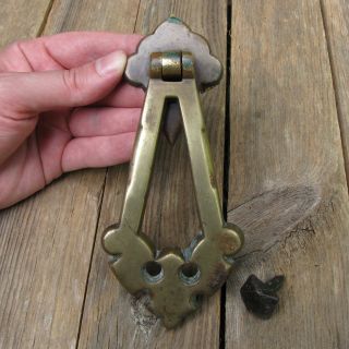 Antique Victorian Brass Door Knocker 2