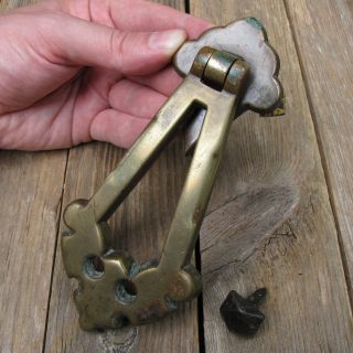 Antique Victorian Brass Door Knocker 3