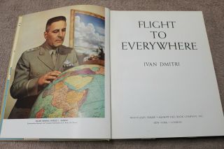 Ww2 U.  S.  Aaf Air Transport Command Wartime Book " Flight To Everywhere "
