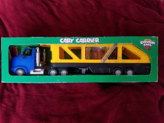 Cary Carrier Semi Hauler Truck Trailer For Chevron Cars Toy 1998 In The Box