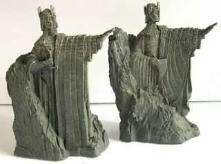 Lord Of The Rings Argonath Book Ends Sideshow Weta Exclusive Dvd Collectable Fab