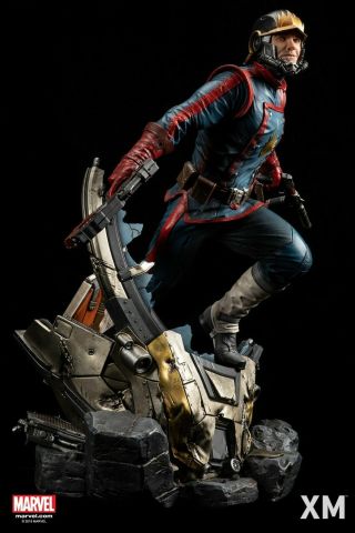 XM Studios Starlord Statue Sideshow XM 1/4 Scale 3