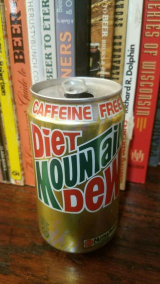 Diet Mountain Dew Caffeine 12oz Sot Soda Can Nutra Sweet