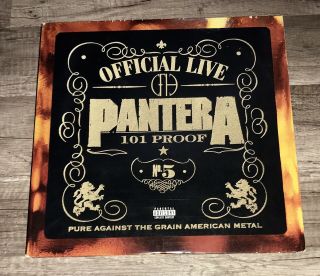 Pantera: Official Live 101 Proof Us Vinyl Dbl Lp Anselmo Dimebag 62068 - 1 1997