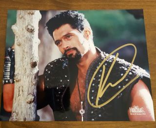 Xena Kevin Smith As Ares 7 Autographed Items,  28 Candid Photos,  Hercules Look