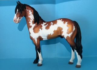 Mustang Resin Custom Into A Buckskin Paint Pinto With Leg Barring Nan‘d