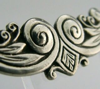 Rare Bernard Instone Arts & Crafts Celtic Solid Silver Brooch Antique C1920 - 1930