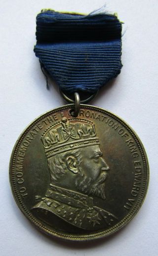1902 Coronation Of King Edward Vii Medal Issued By The Colony Of Natal
