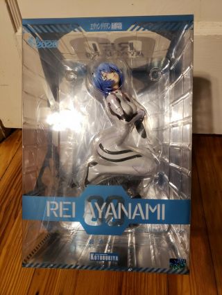Kotobukiya Evangelion Rei Ayanami Plug Suit Ver.  1/6 Scale Pvc Figure
