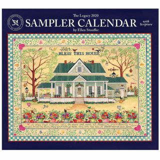 2020 Legacy Calendar Sampler By Ellen Stouffer Calender Fits Lang Wall Frame