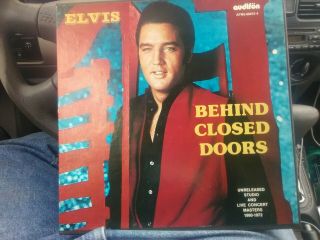 Elvis Behind Closed Doors 4 Lp Set