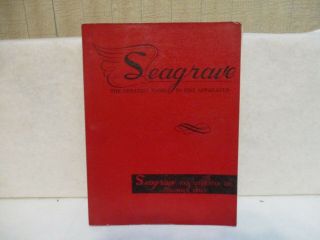 Vintage Seagrave Aerial Ladder Truck Sales Brochure / Order Form - Contract Book