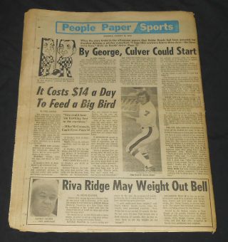Vintage 1973 Mayor FRANK RIZZO Lie Detector Test Phila Daily News History PA 2