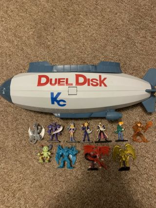 Yugioh Card Game Kaibacorp Duel Disk Blimp With Figures & Cards