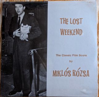 Theremin Ost Private The Lost Weekend Miklos Rozsa 1945 Electronic Avant