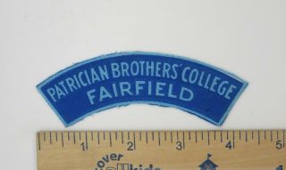 Australian Army Cadet Flash Patch Post Ww2 Patrician Brothers College Fairfield