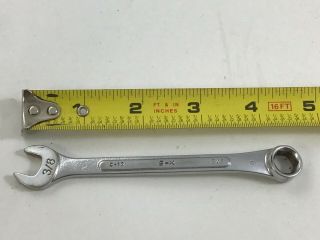 S - K C - 12 Combination Wrench 3/8 Inch 6 Point Quality Vintage Usa Tool