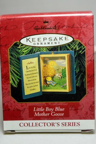 Hallmark: Little Boy Blue - Mother Goose - Series 5th - 1997 Keepsake Ornament