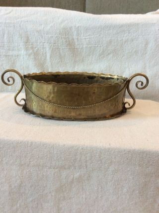 Vintage Gregorian Signed - Hand Hammered Copper Pot - B - 601
