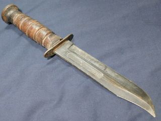 WWII US Navy USN Mk2 Fighting Knife Robeson RCC Guard Mark 2