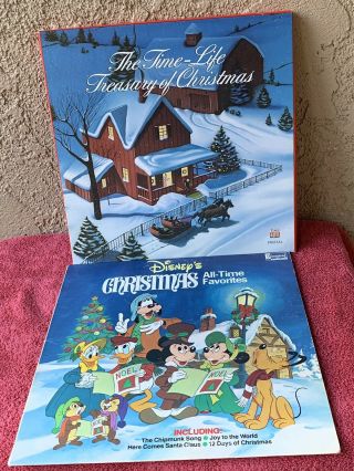 The Time - Life Treasury Of Christmas 1986 /3 Lp Ex Vinyl /disney Christmas Lps