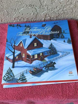 The Time - Life TREASURY OF CHRISTMAS 1986 /3 LP EX Vinyl /Disney Christmas Lps 2