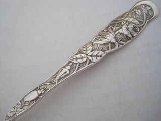 Knowles 1881 Bug Spoon Large 7 1/4 " Sterling Silver &