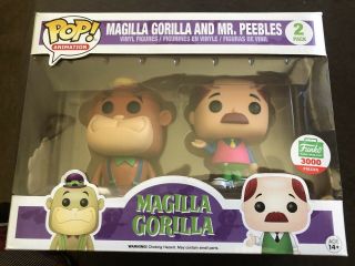 Funko Pop Animation - Magilla Gorilla And Mr.  Peebles Holiday Funko Shop 2 Pack