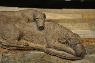 Irish Wolfhound Collectable Sculpture Or Figurine