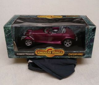 Vintage - Ertl American Muscle 1:18 Scale Diecast 1981 Plymouth Prowler