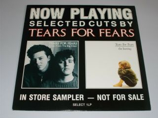 Tears For Fears - Now Playing Canadian 1985 Polygram Promo Only Lp