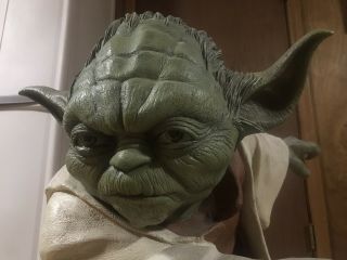 Star Wars Life Size Yoda Statue (Pepsi) Limited Edition Episode III 1328/2000 2