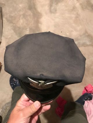 Vintage Obsolete 1940’s Police Hat/badge