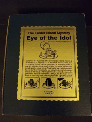 Magic Trick Tenyo Eye Of The Idol W/original Box Appears
