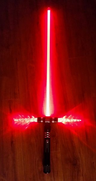 Kylo Ren Crossguard Lightsaber - Ultrasabers Flamberge Lightsaber - Star Wars